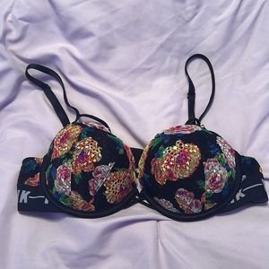 Pink Victoria Secret Strappy Date Bra